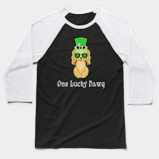 St Patricks Day..One Lucky dawg Baseball T-Shirt